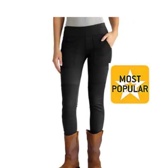Womans Carhartt BN2482-W Force Fitted Midweight Utility Legging Sz L (12-14) - Picture 4 of 4